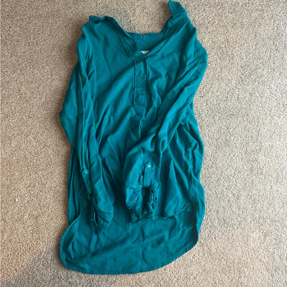 Turquoise Blouse